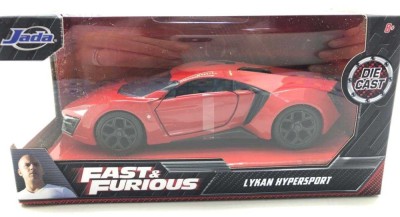 Macheta Fast and Furious 7 Lykan Hypersport 2014 scara 1/32 foto