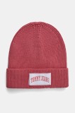 Tommy Jeans caciula culoarea roz, AW0AW16993