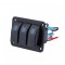 Panou 3 intrerupatoare 12V, 20A 24V, 10A