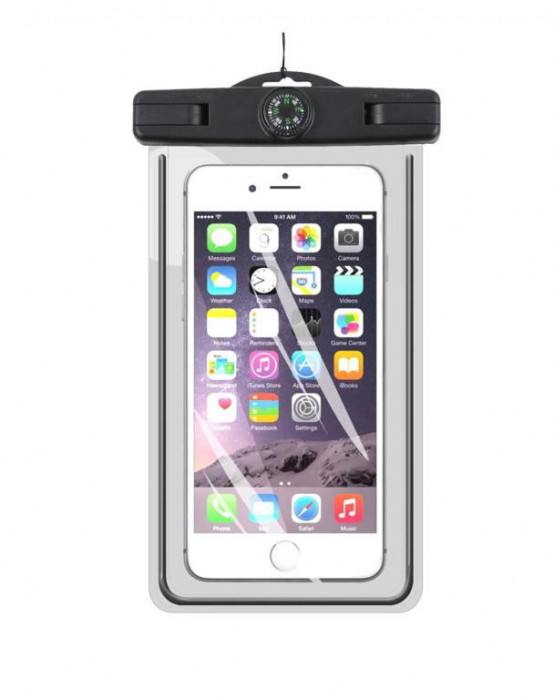 Husa telefon Plastic Universala Waterproof Subacvatica up to 6.5&amp;#8243; mobiama