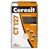 Glet Pe Baza De Ciment Alb Pentru Finisaje Fine La Interior Ceresit Ct 127 / 20Kg