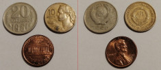 Lot monede diverse Europa - 15 buc foto