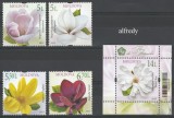MOLDOVA 2025, Flora, Magnolii, serie neuzata, MNH