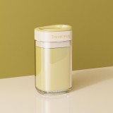 Cana Multifunctionala pentru Voiaj, cu Functii de Depozitare si Suport Articole Igiena Dentara, 13 x 6.8 x 6 cm, Galben