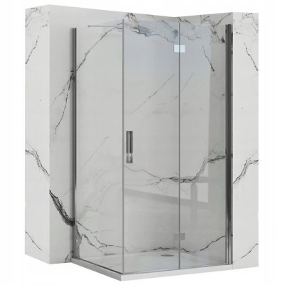 Cabina dus Rea Molier Chrom 100x80 foto