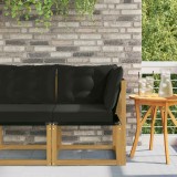 vidaXL Sofa Colțar pentru Exterior 901607