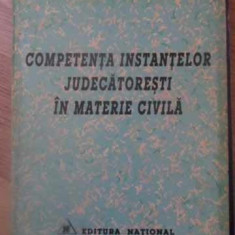 COMPETENTA INSTANTELOR JUDECATORESTI IN MATERIE CIVILA-IOAN APOSTU