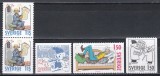 Suedia 1980 - Picturi de benzi desenate suedeze, MNH