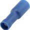 Papuci electrici izolati, mama, albastru Rotund, terminale pe cablu, 4,96 mm, lungime 25 mm, crimpat, 549, 10 buc. la blister Carpoint AutoDrive ProPa