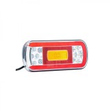 Cumpara ieftin Lampa spate 220x100, 6 functii, cu mers inapoi si numar, LED, FT-130