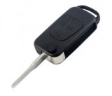 Set 2 bucati - Carcasa cheie cu 3 butoane Topautochei&amp;#174; compatibila cu Mercedes Benz A C S ML Class, lamela HU64