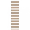 VidaXL Jaluzea tip zebra 45x150 cm lățime țesătură 40,9 cm poliester