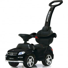 Masinuta cu maner pentru copii 3 in 1 Mercedes GL63 AMG PREMIUM Negru foto