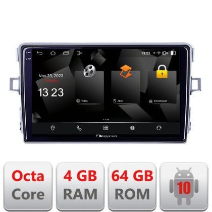 Navigatie Toyota Verso 2010-2016 5510-133 Android Octa Core 720p 4+64 DSP 360 camera carplay android auto CarStore Technology