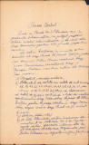 HST A1798 Act scris și semnat olograf 1923 Sabin Evuțian la Brad jud Hunedoara