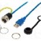 Conector {{Tip conector}}, piuli&amp;#355;a din spate, pt. montare pe panou, ENCITECH - 1310-0004-02