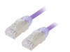 Patch cord F/UTP Cat6a 3m Violet LSZH 28AWG
