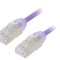 Patch cord F/UTP Cat6a 3m Violet LSZH 28AWG