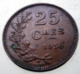 2.058 LUXEMBURG LUXEMBOURG 25 CENTIMES 1930, Europa, Bronz