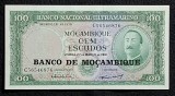 Bancnota 100 escudos Mozambic aUNC +