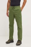 Columbia pantaloni de exterior Rapid Rivers culoarea verde