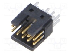 Conector siruri pini tata 10 PIN 1,27mm aurit THT SAMTEC foto