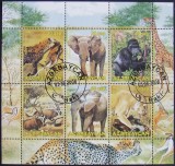 AZERBAYDJAN - ANIMALE SALBATICE, 2008- 1 M/SH.Obliterat - AZ 14