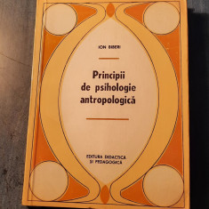 Principii de psihologie antropologica Ion Biberi