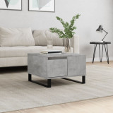 Cumpara ieftin Măsuță de cafea, gri beton, 55x55x36,5 cm, lemn prelucrat