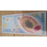 Romania postdecembrista 2000 lei 1999
