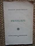 Privelisti - George Dumitrescu, Ed. Literara a Casei Scoalelor, 1928, versuri
