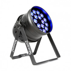 Beamz Beamz bpp100 par 64, reflector cu led-uri, 18x6 w, led-uri, 60 w, negru foto