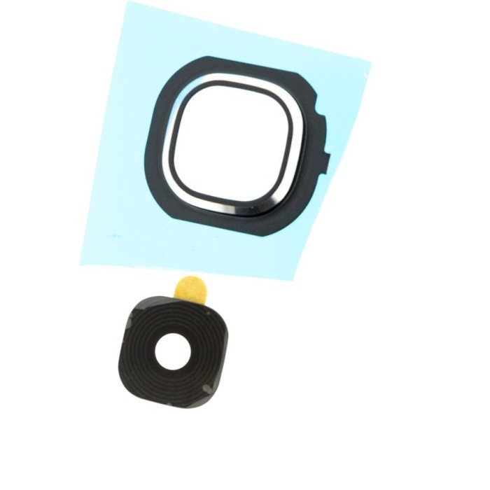 Geam Camera Samsung J5 (2016) J510, J7 (2016), J710, Negru + Rama