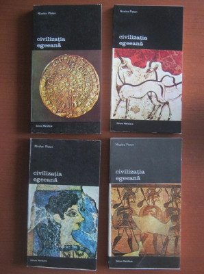 Nicolas Platon - Civilizatia egeeana 4 volume foto