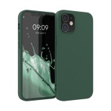 Husa pentru Apple iPhone 12 / iPhone 12 Pro, Silicon, Verde, 53938.169, Carcasa, Kwmobile