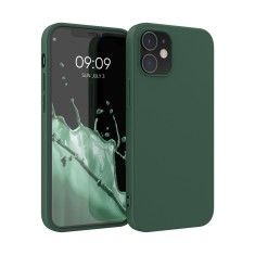 Husa pentru Apple iPhone 12 / iPhone 12 Pro, Silicon, Verde, 53938.169