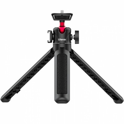 Mini trepied Ulanzi MT-16 cu filet si coldshoe, selfie stick si trepied pentru camere si telefoane foto