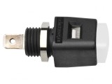 Clemă de laborator albă 70V 16A nichel -25&divide;90&deg;C