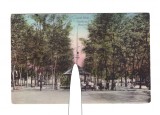 CP Lacul Sarat - Pavilionul Muzicei, pana in 1918, animata, necirculata, Fotografie, Braila