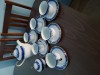 Servici de cafea 14 piese din portelan cobalt, Romania