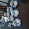 Servici de cafea 14 piese din portelan cobalt