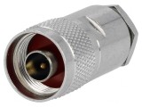 Mufă N tată RG213 11mm Clamp