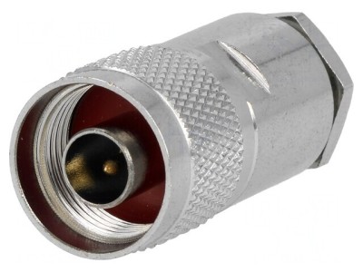Mufă N tată RG213 11mm Clamp foto