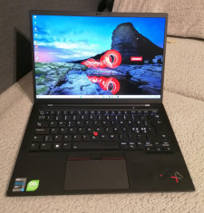 Laptop Thinkpad X1 Carbon Gen 9, 14&amp;quot; WUXGA, i7-1165G7, 16Gb RAM, 256Gb SSD foto