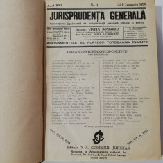 Jurisprudența generala 1938 colegat 20 Reviste de drept vol 1
