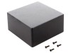 Carcasa Universala Aluminiu HAMMOND 1590UBK IP54 Negru 120x120x55 mm