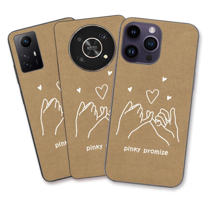 Husa Apple iPhone 11 Silicon Gel Tpu Model BFF Pinky Promise