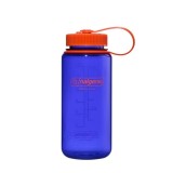 Sticla Apa Nalgene Wide Mouth Sustain 0.5L Periwinkle - Bidon Sport, Rezistent, BPA Free, Reciclat SUA