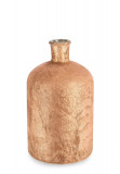 Vaza Tapi, Bizzotto, &Oslash; 18 x 30 cm, sticla, handmade, portocaliu