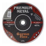 Disc debitare metal Germa Flex 230x1.9 mm, pentru polizor unghiular, EN 12413, Otel/Fier/Profile